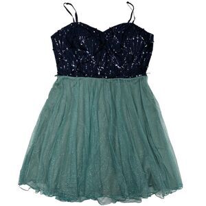 Deb Sequins and Glitter Mini Dress (11)